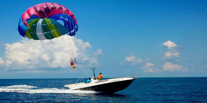 Parachute & banana boat trip in Sharm El Sheikh